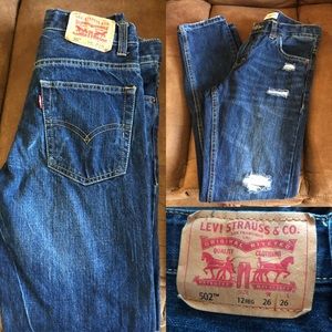 Boys Levi Jeans